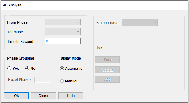 InstaSys for 4d in Revit dialogue box